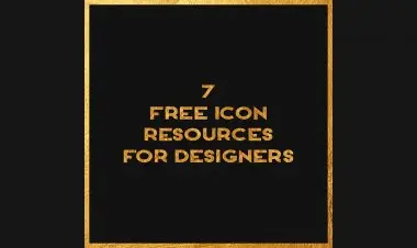 7 Free Icon Resources For Designers